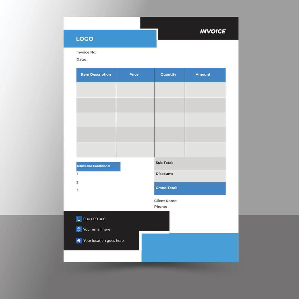 Invoice Bill Money vector