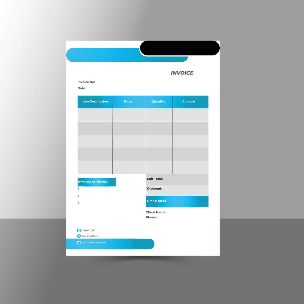 Invoice Bill Money vector