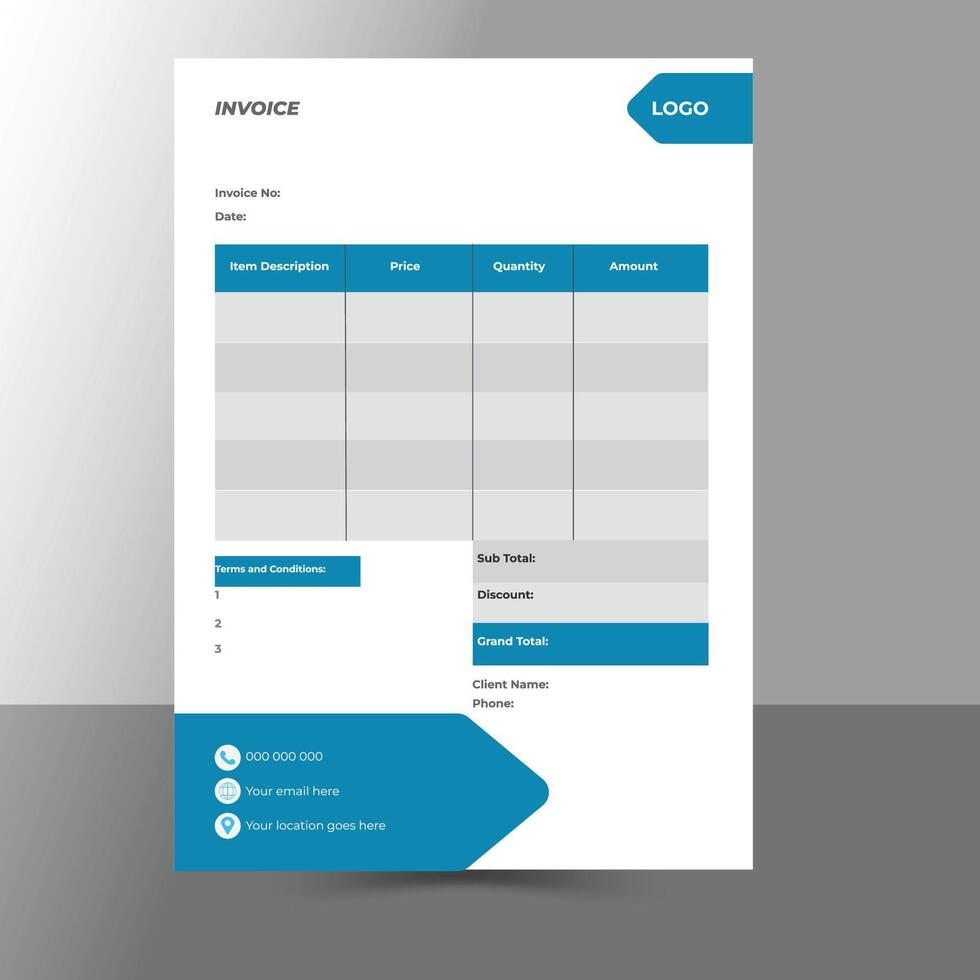 Invoice Bill Money vector