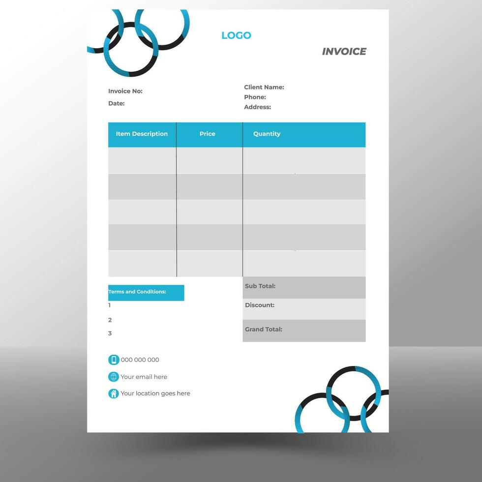 Invoice Bill Money vector