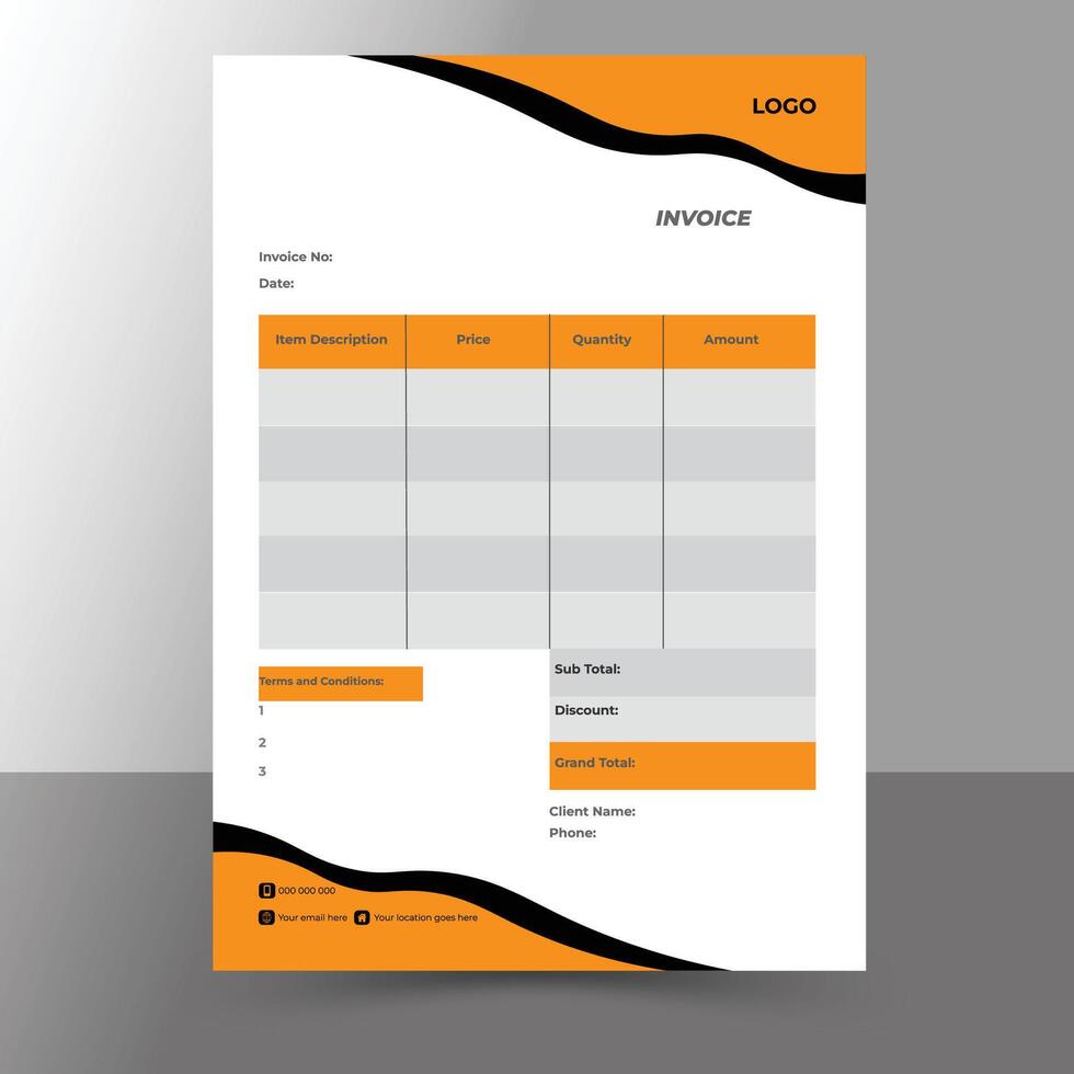 Invoice Bill Money vector
