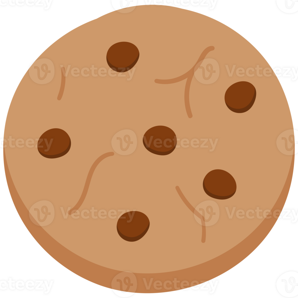 cute sweet hand drawn colorful birthday cakes cafe hopping Chewy Chocolate Chip Cookies png