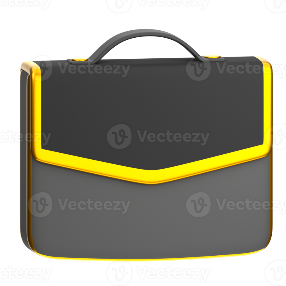 Suitcase 3D Illustration for uiux, web, app, info grapich,  presentation, etc png