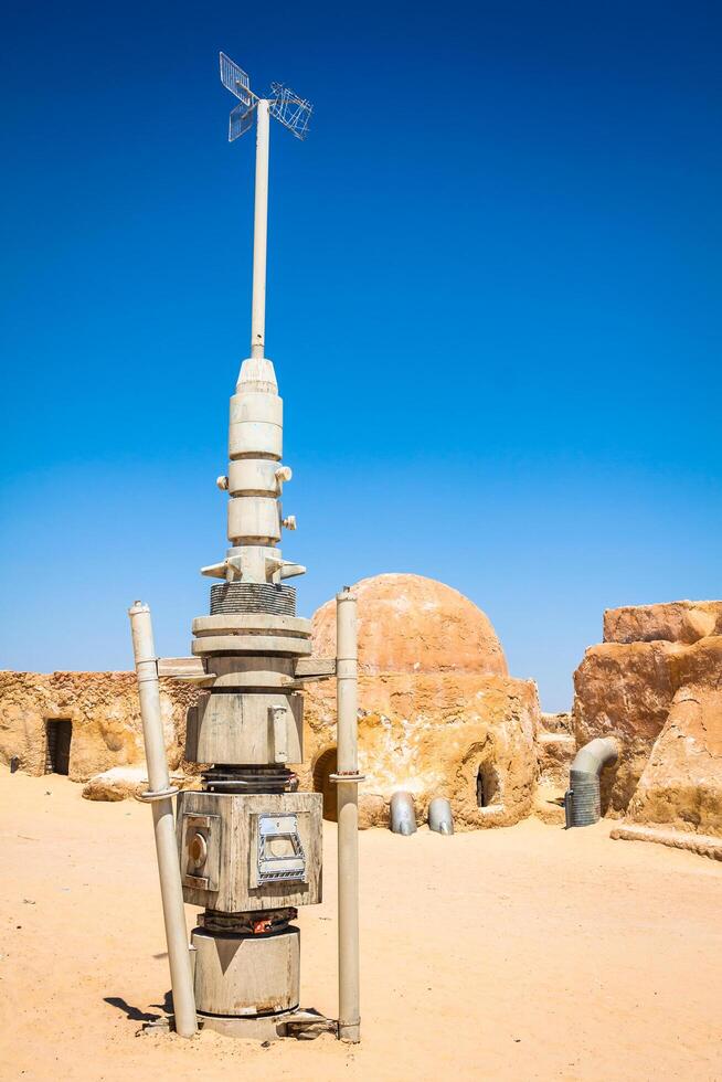 The houses from planet Tatouine - Star Wars film set,Nefta Tunisia. photo