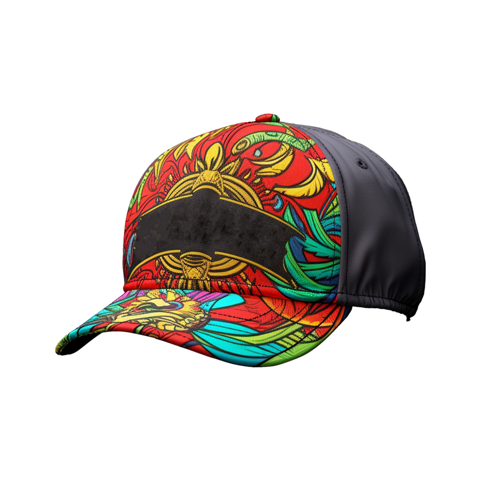 AI generated Rastamanas hat isolate on transparent background png