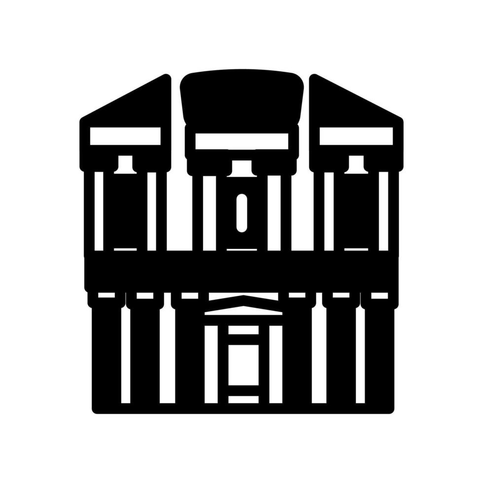 Petra  icon in vector. Logotype vector