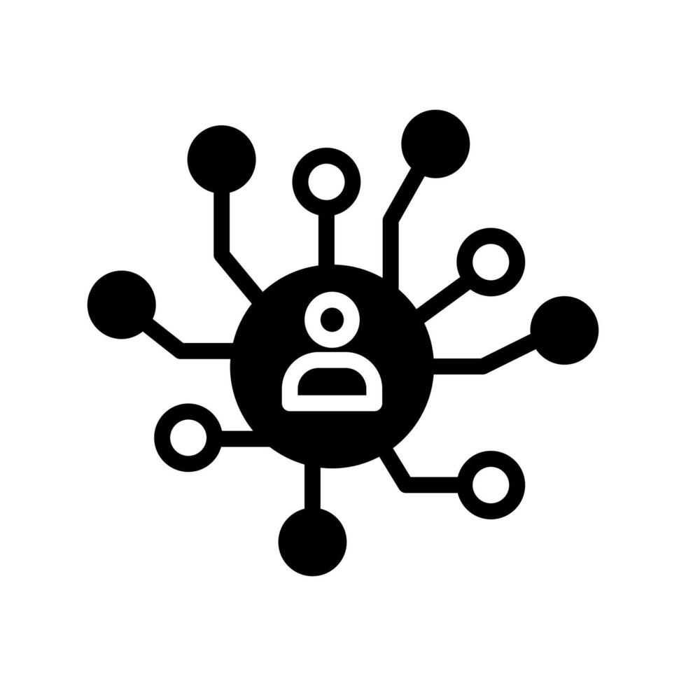 Network  icon in vector. Logotype vector