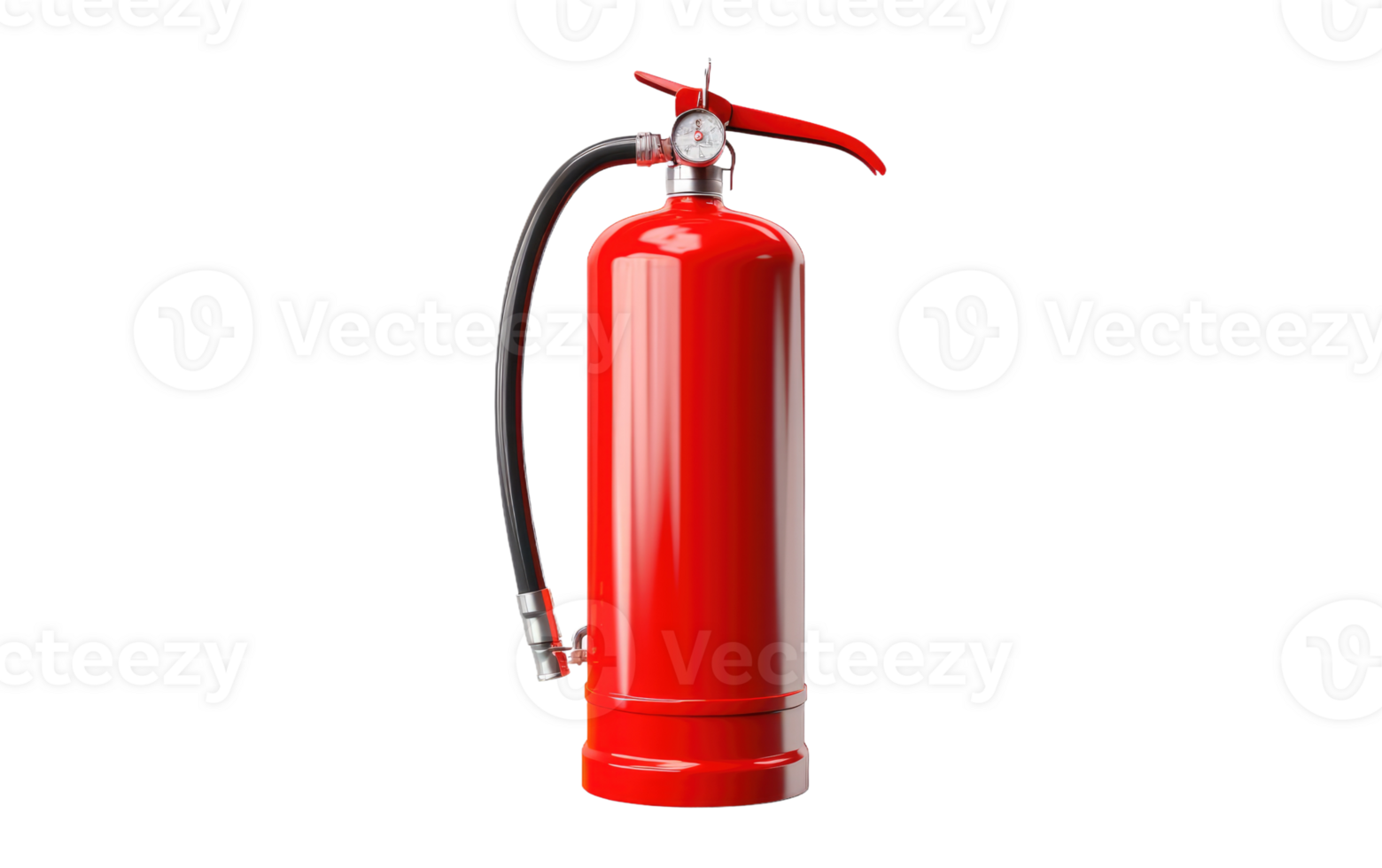 AI generated Fire Extinguisher On Transparent Background png
