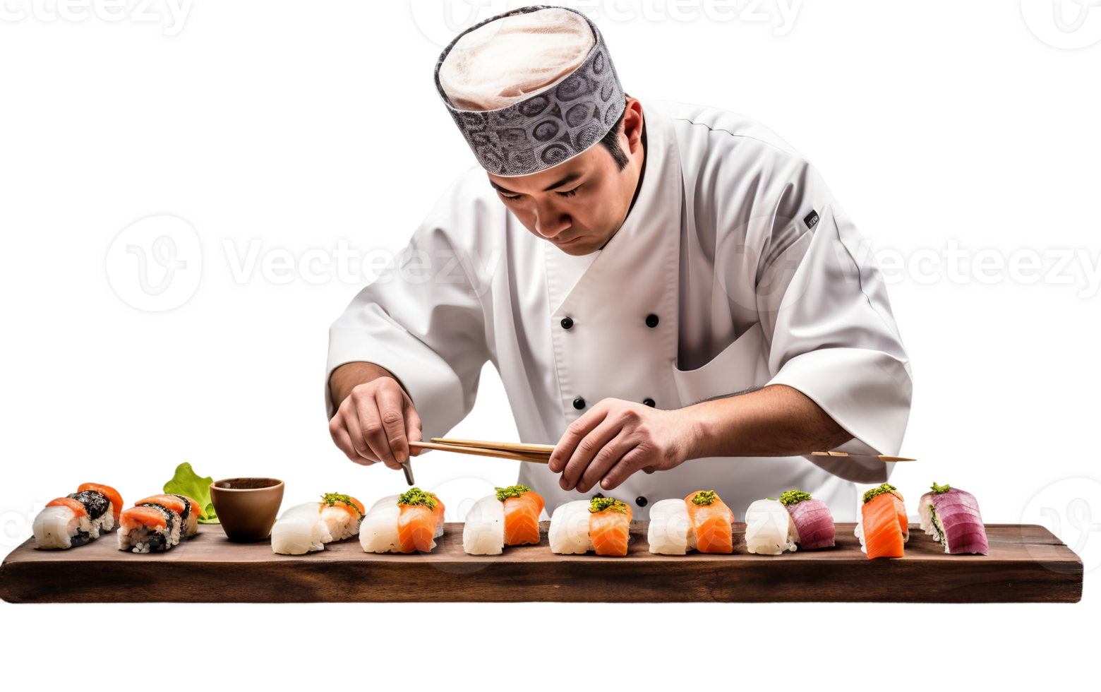 AI generated Culinary Mastery Unleashed On Transparent Background png
