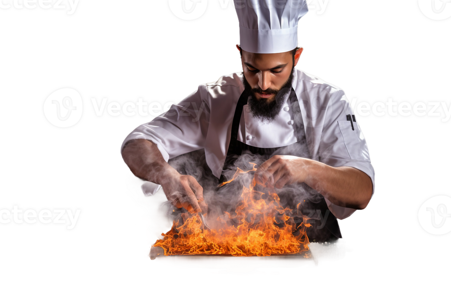 AI generated Culinary Delight with Smoky Flavors On Transparent Background png