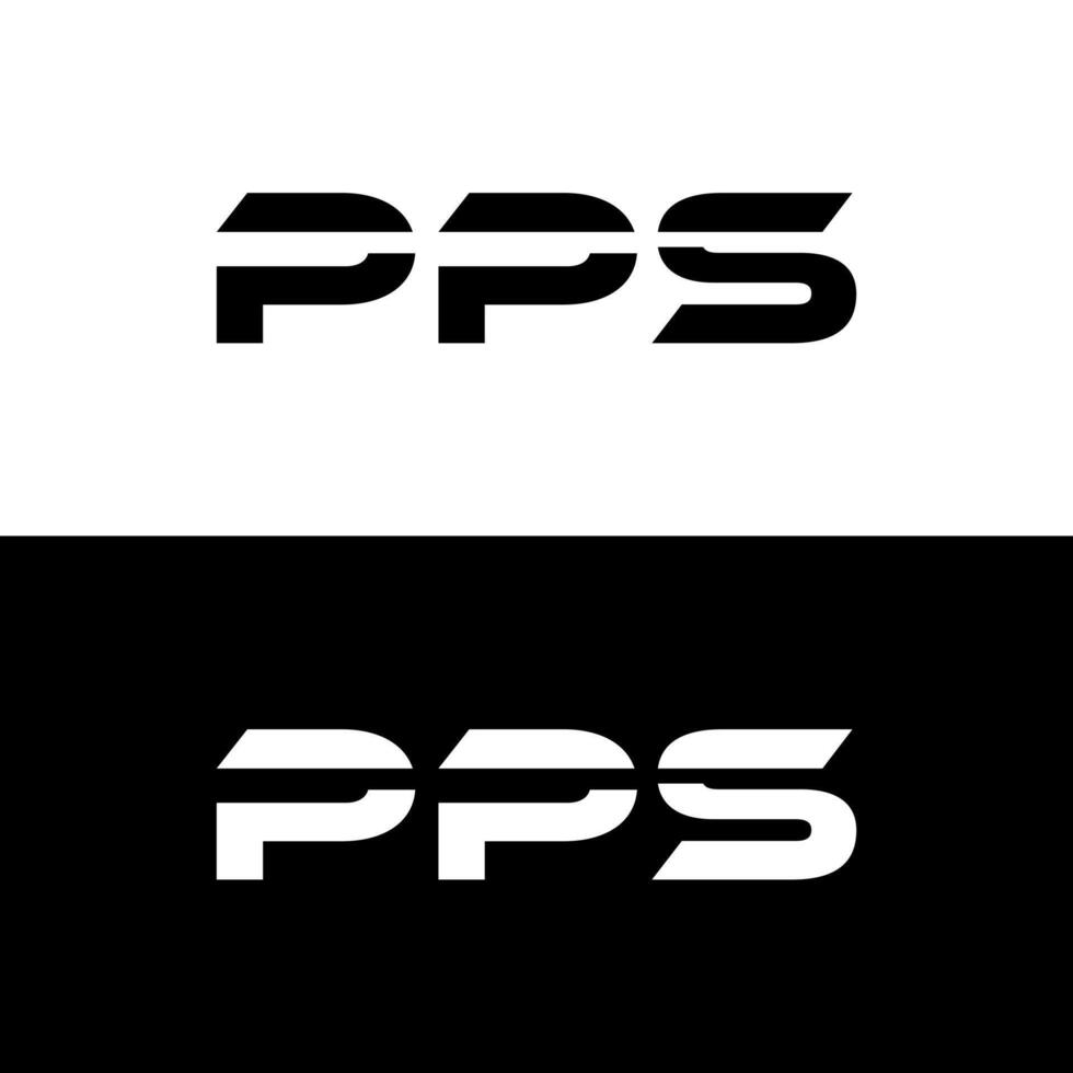 PPS set ,PPS logo. P P S design. White PPS letter. PPS, P P S letter logo design. Initial letter PPS letter logo set, linked circle uppercase monogram logo. P P S letter logo vector design. pro vector