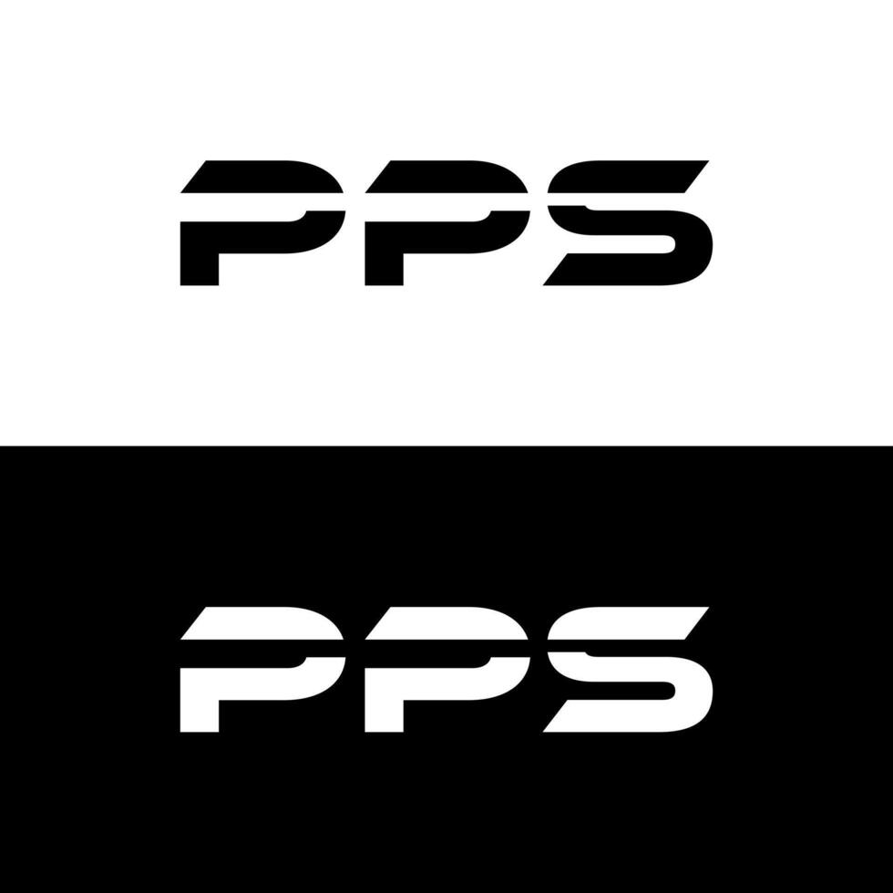 PPS set ,PPS logo. P P S design. White PPS letter. PPS, P P S letter logo design. Initial letter PPS letter logo set, linked circle uppercase monogram logo. P P S letter logo vector design. pro vector