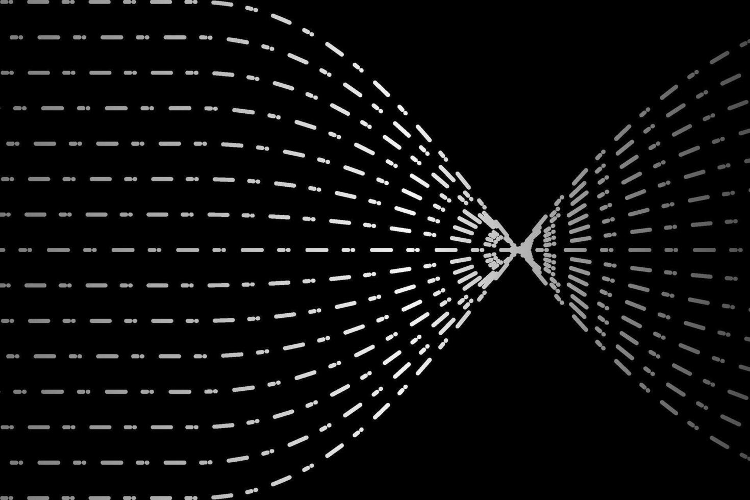 Minimal abstract line futuristic tech background. Vector digital art banner design