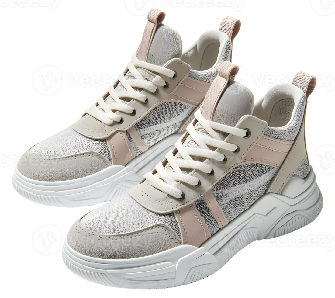 ai generiert Frauen Sneaker png beiläufig weiblich Sneaker png beiläufig Sneaker png Frauen Sneaker transparent Hintergrund