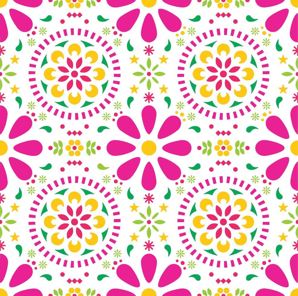 Mexico Pattern Illustrations vector
