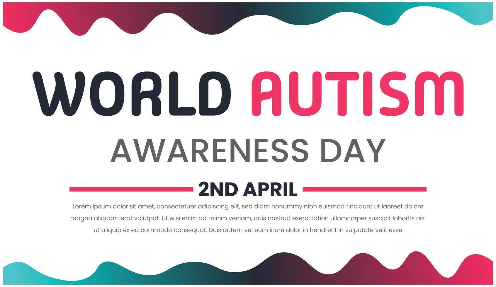 World Autism Awareness Day A Journey Through Autism vector