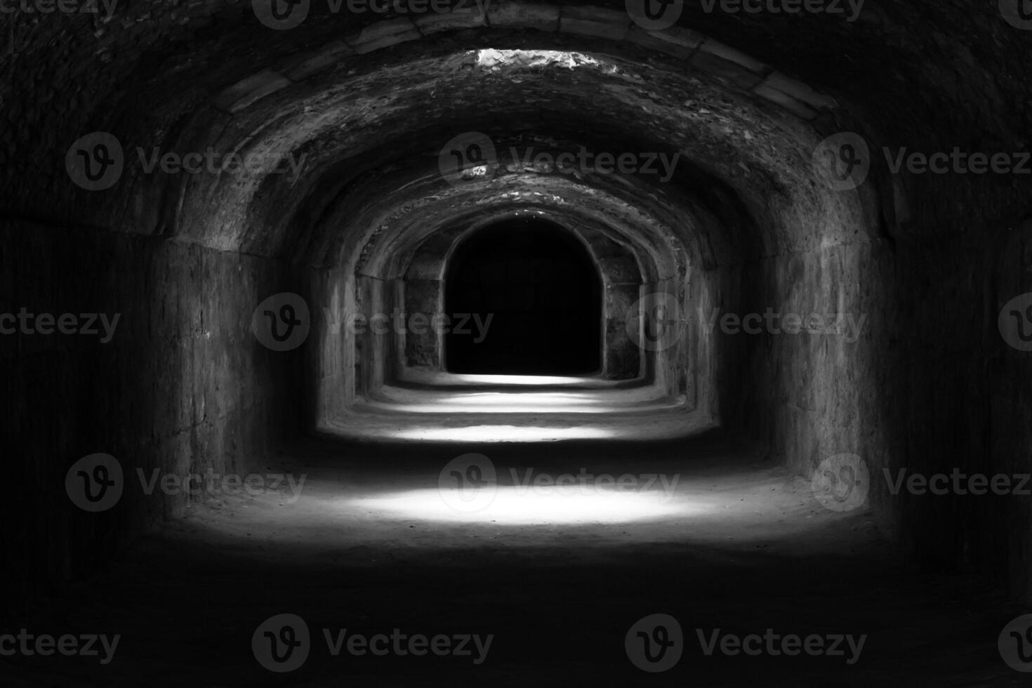 Ruins dungeons of the largest colosseum in in North Africa. El Jem,Tunisia. UNESCO photo