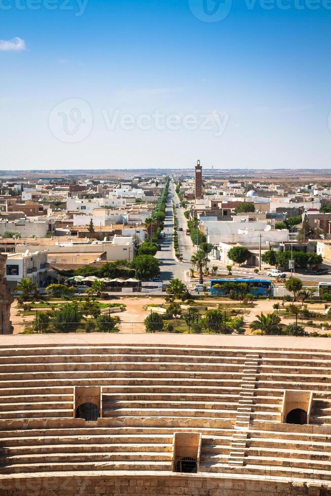 Tunisia El Jem roman apmphitheatre photo