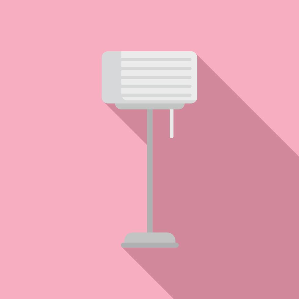 Home torcher icon flat vector. Element brand vector