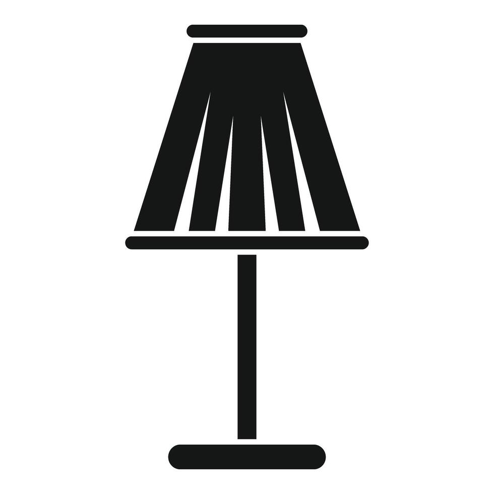 Wall torcher icon simple vector. Lamp illuminate vector