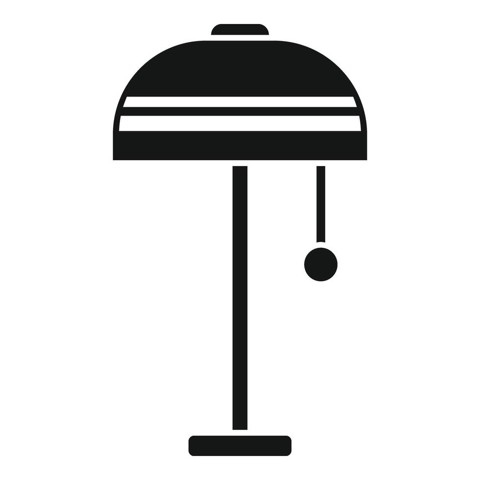 Decorative torcher icon simple vector. Fixture furniture vector