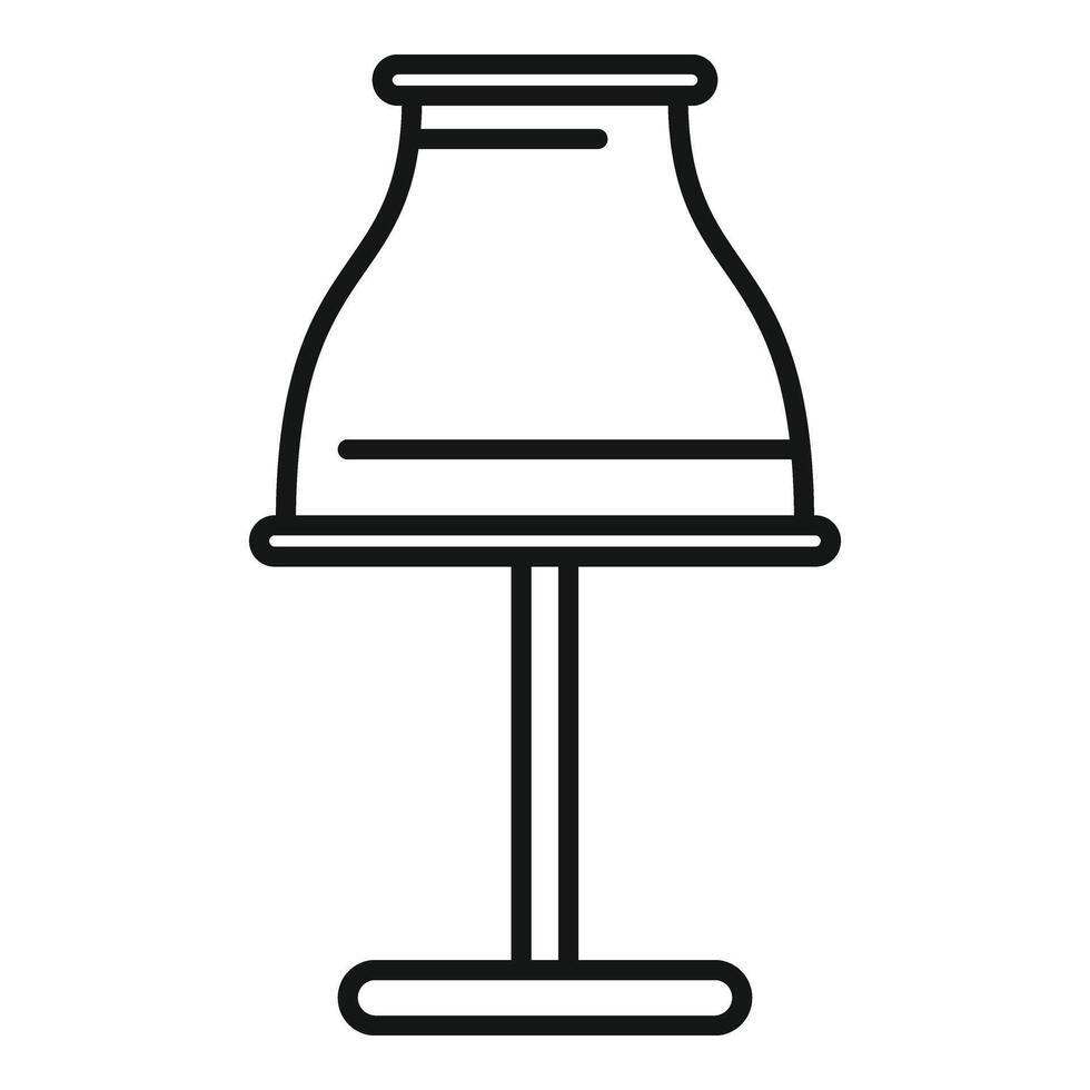 Home torcher icon outline vector. Element brand vector