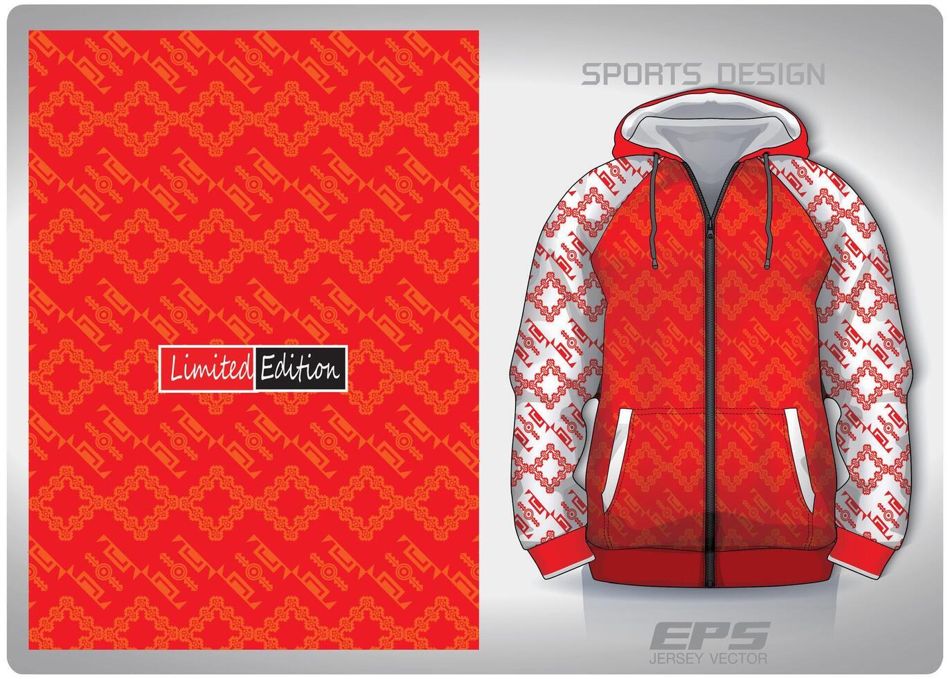 Vector sports shirt background image.abstract pattern design, illustration, textile background for sports long sleeve hoodie, jersey hoodie
