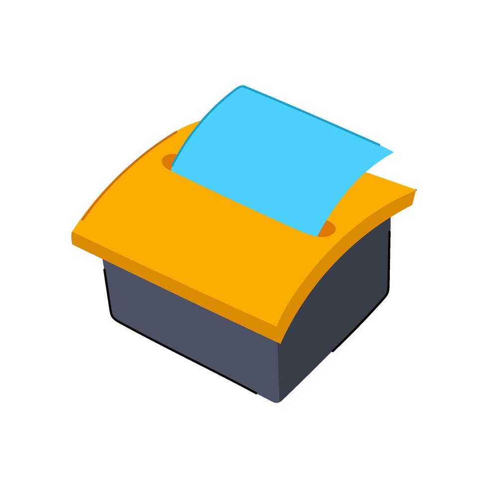 disinfection post it dispenser cartoon vector illustration