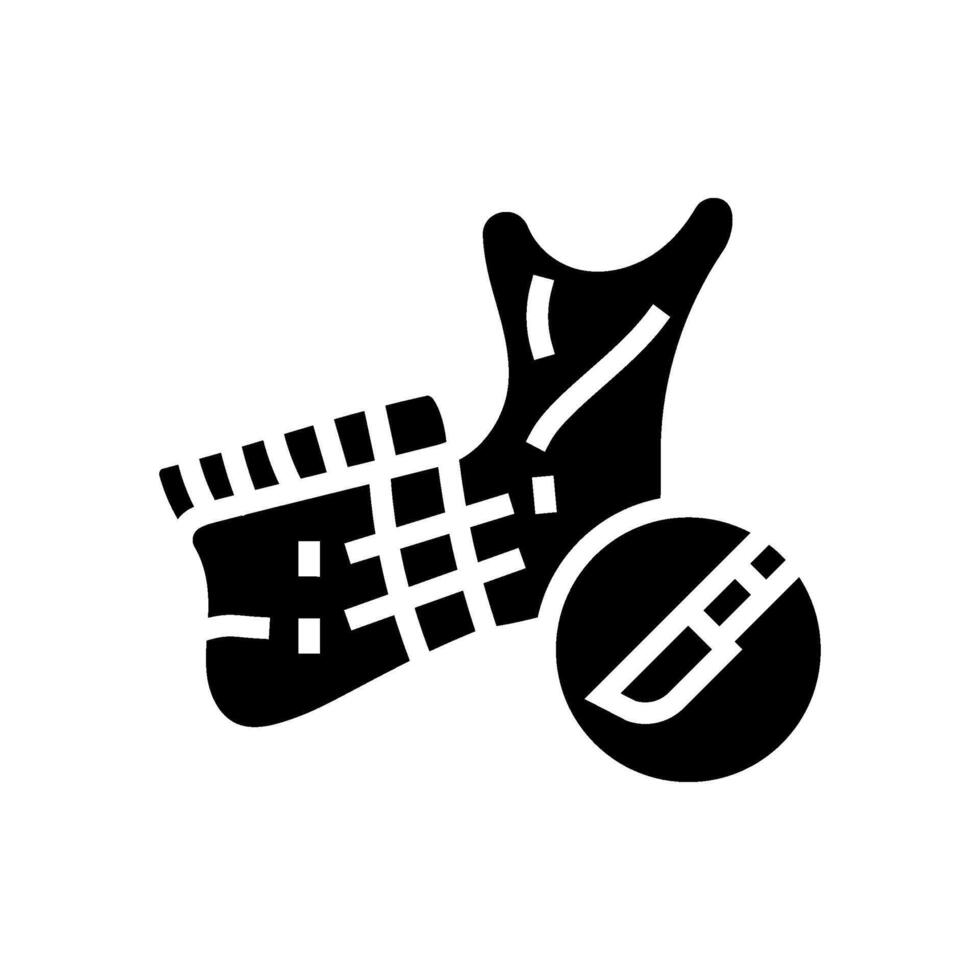 mandibular osteotomy surgery glyph icon vector illustration