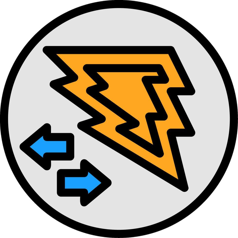 Bold Boost Line Filled vector