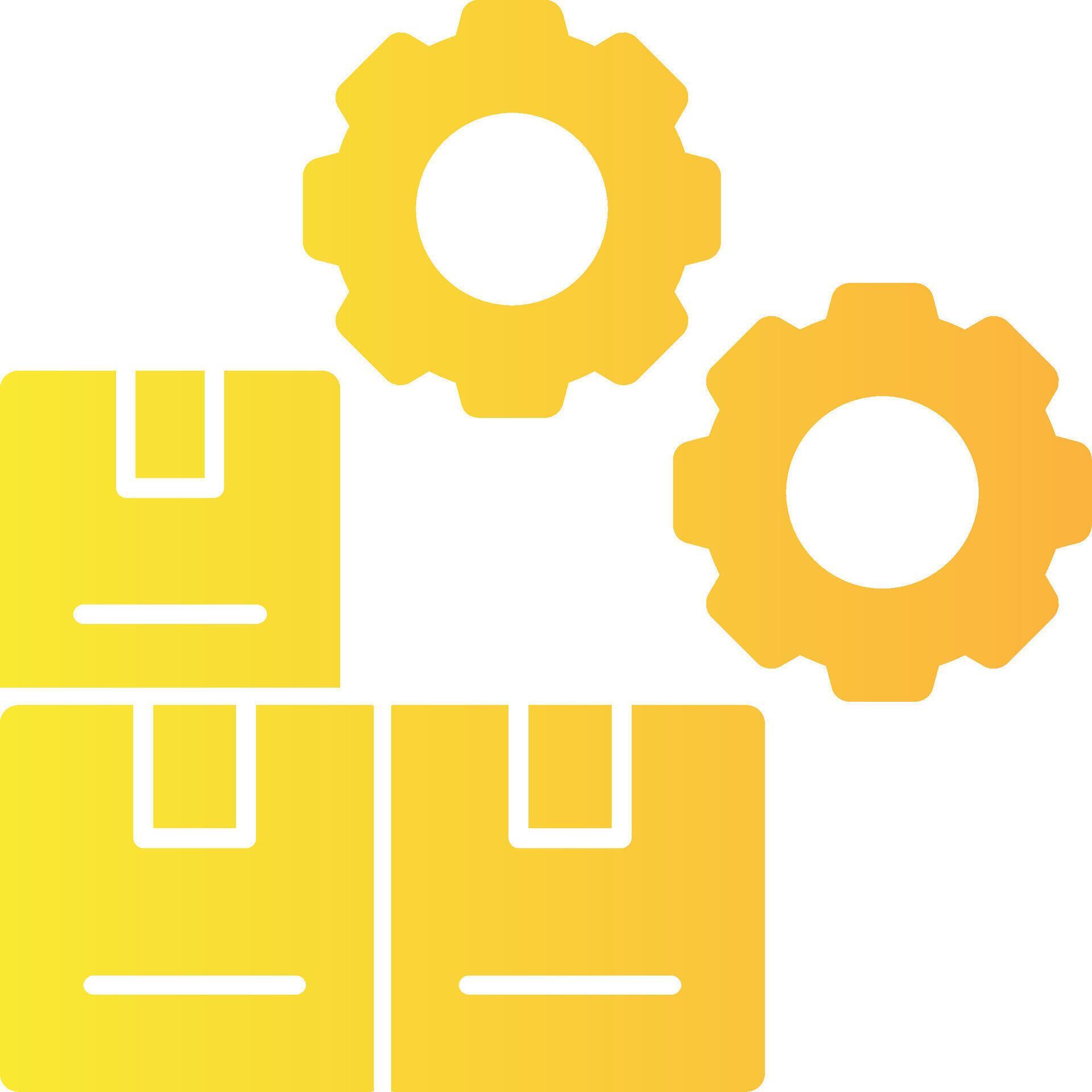 Inventory Management Solid Multi Gradient Icon 42591113 Vector Art at ...