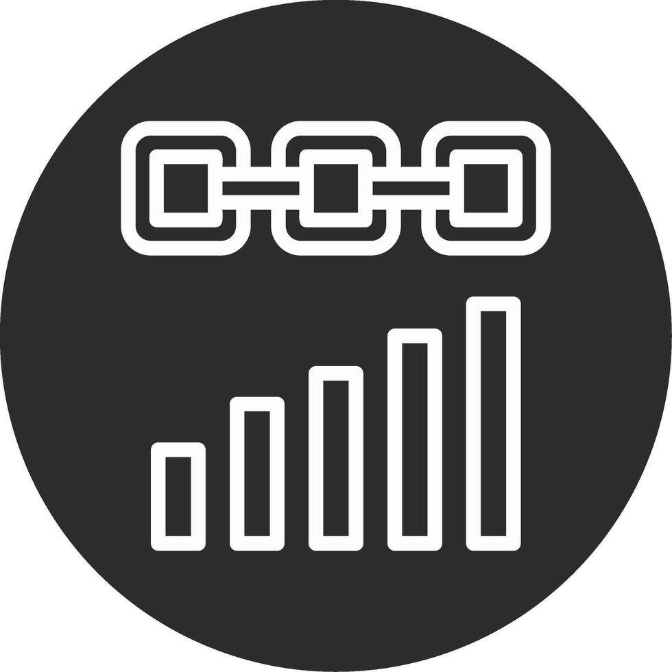 Chain Inverted Icon vector