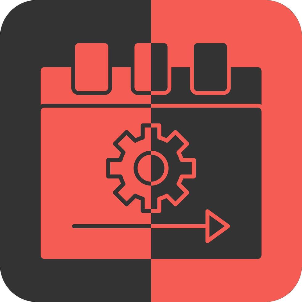 Sprint Red Inverse Icon vector