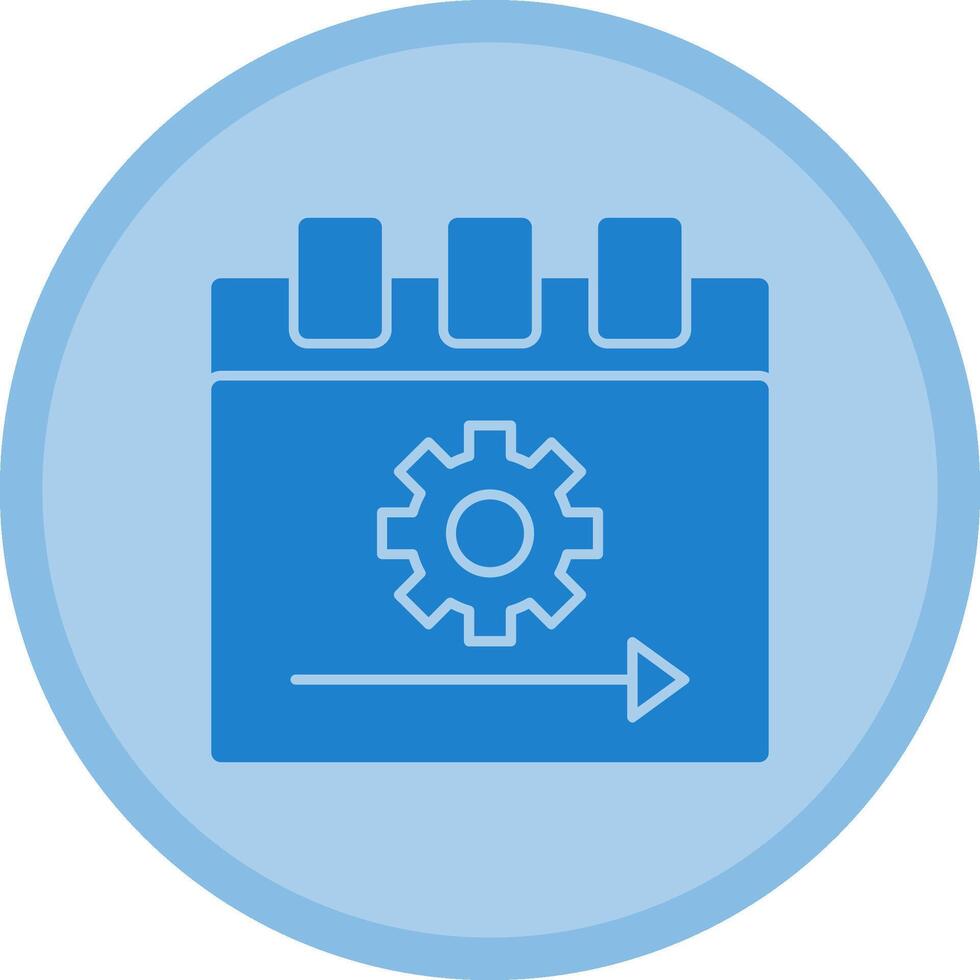 Sprint Multicolor Circle Icon vector