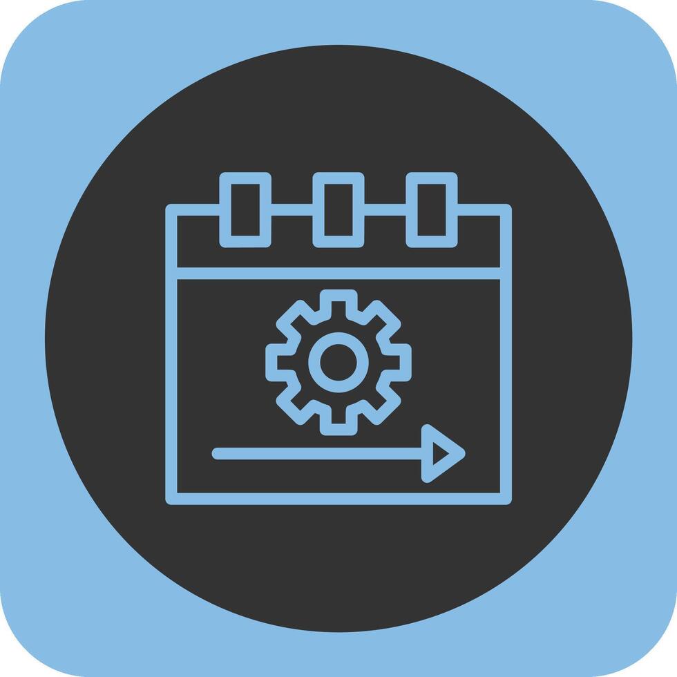 Sprint Linear Round Icon vector
