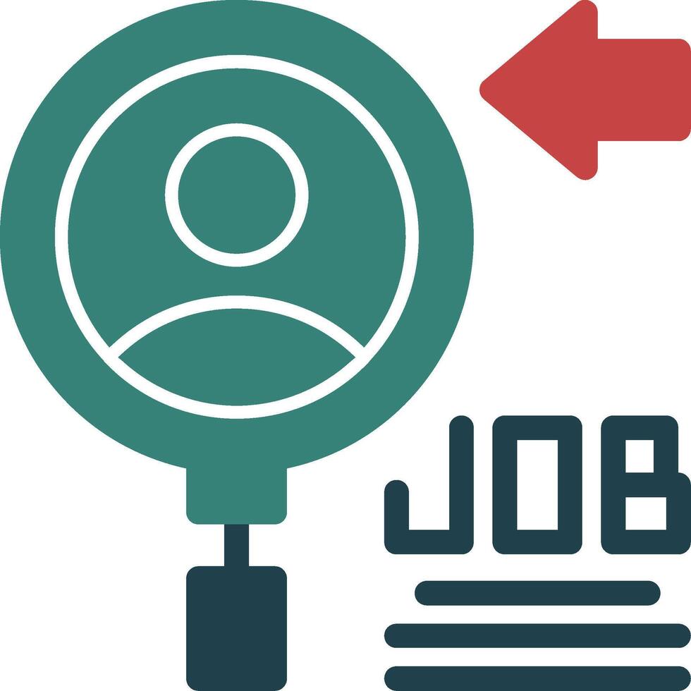 Reference Glyph Multi Color Icon vector