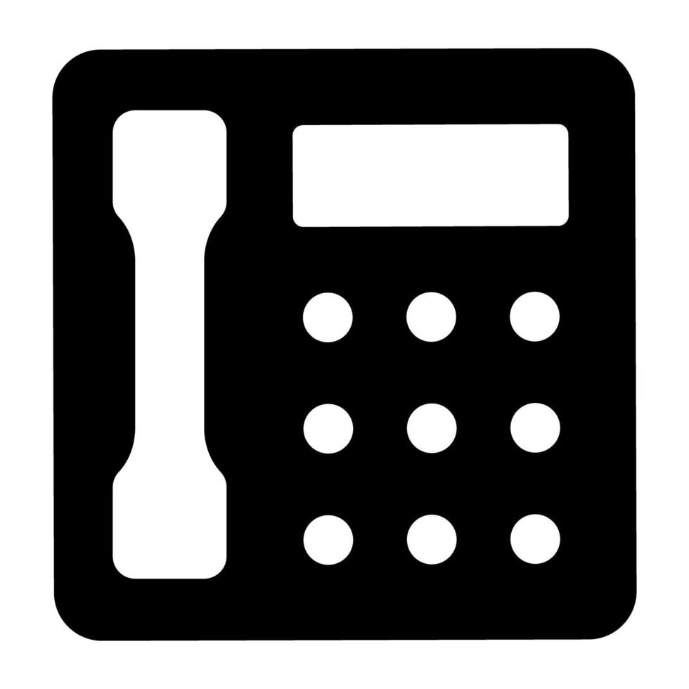 un editable diseño icono de fax máquina vector