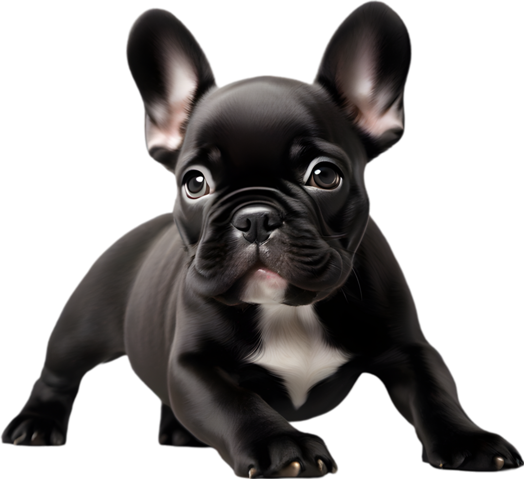 AI generated Picture of an adorable French bulldog. png