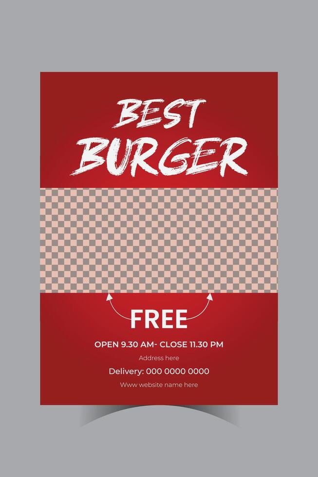 Restaurant menu Design vector