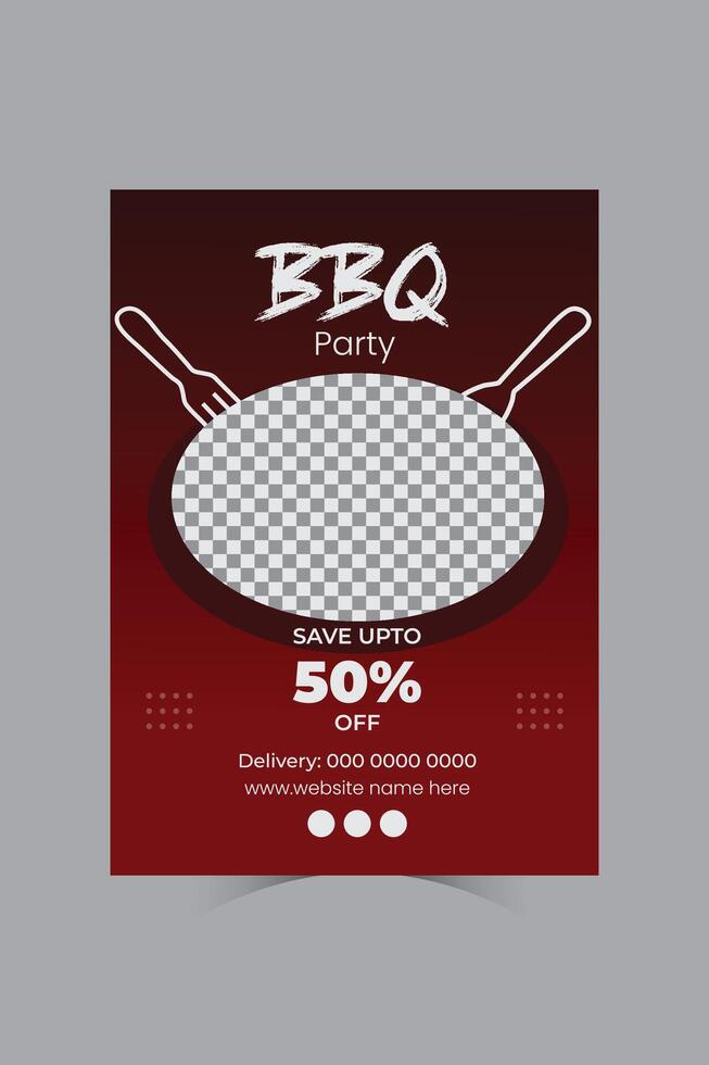 Restaurant menu Design vector