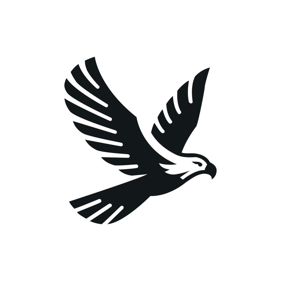 Black and white eagle vector 42592616 Vector Art at Vecteezy