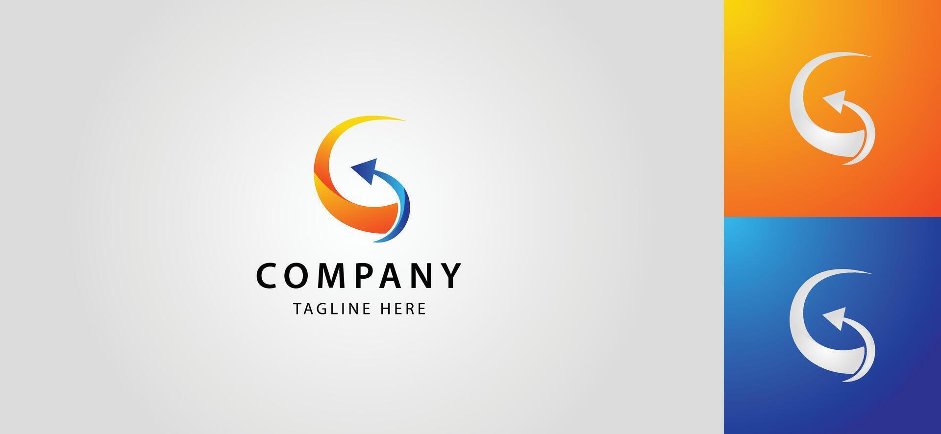 A Modern Logo Design Incorporating the Letter 'G', Infused with Contemporary Elegance. vector