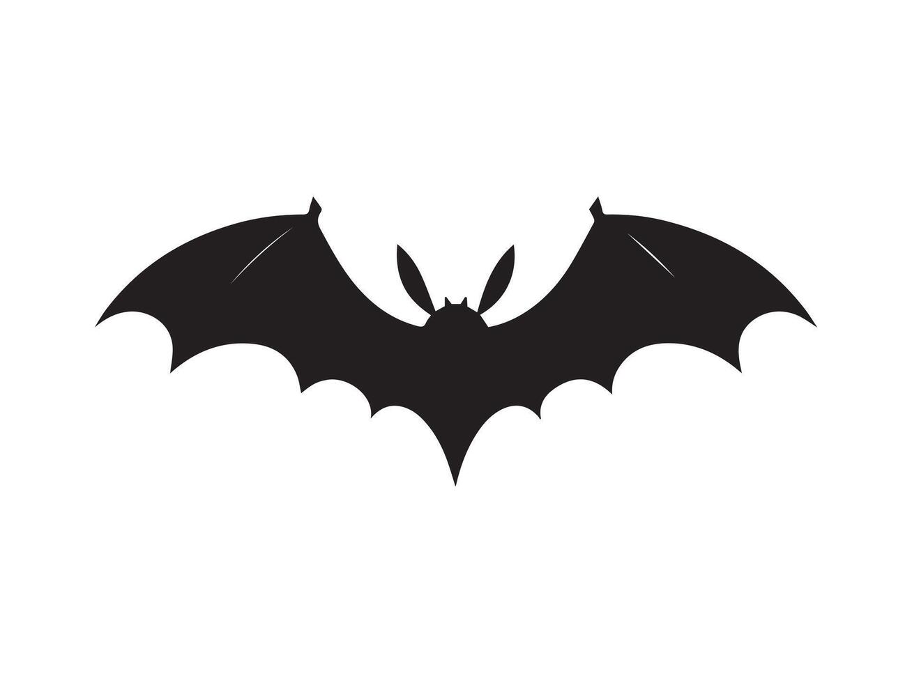 Bat vector icon illustration design .Bat icon design template.