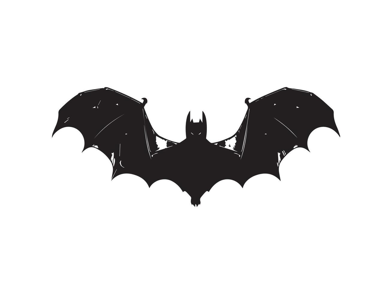 Bat vector icon illustration design .Bat icon design template.