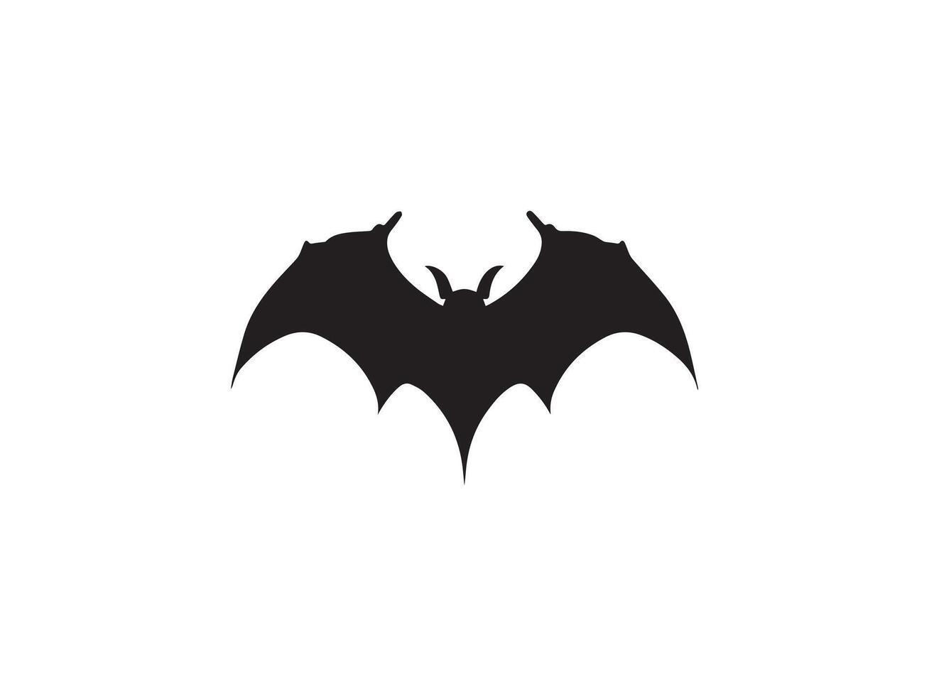 Bat vector icon illustration design .Bat icon design template.