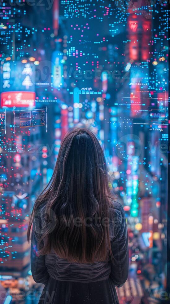 AI generated Digital Pioneer Neural Lace photo
