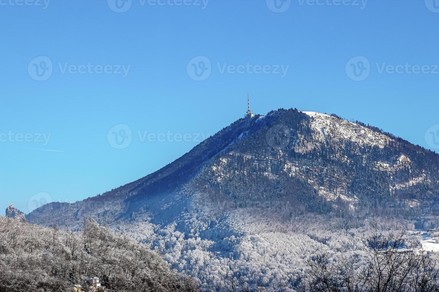 ver de el gaisberg montaña en Salsburgo, Austria. Alpes. foto