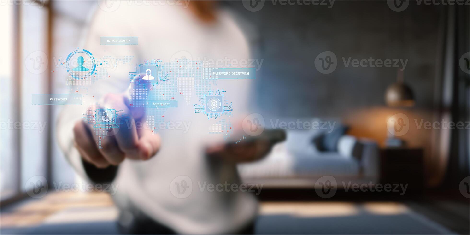 Securrity Network, Passwod Decryping, Cyber Security, Password, global online technology information security system photo