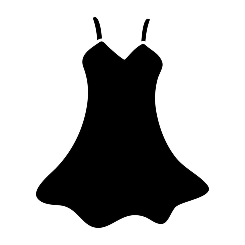Premium design icon of party dress vector