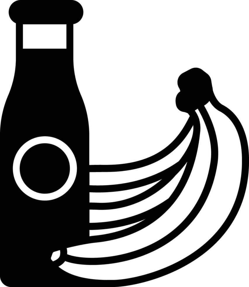 Beer glyph and line vector illustration